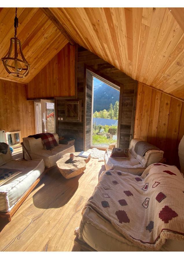 Mon Roc - Maison De Montagne Atypique Avec Vue La Grave Exteriér fotografie