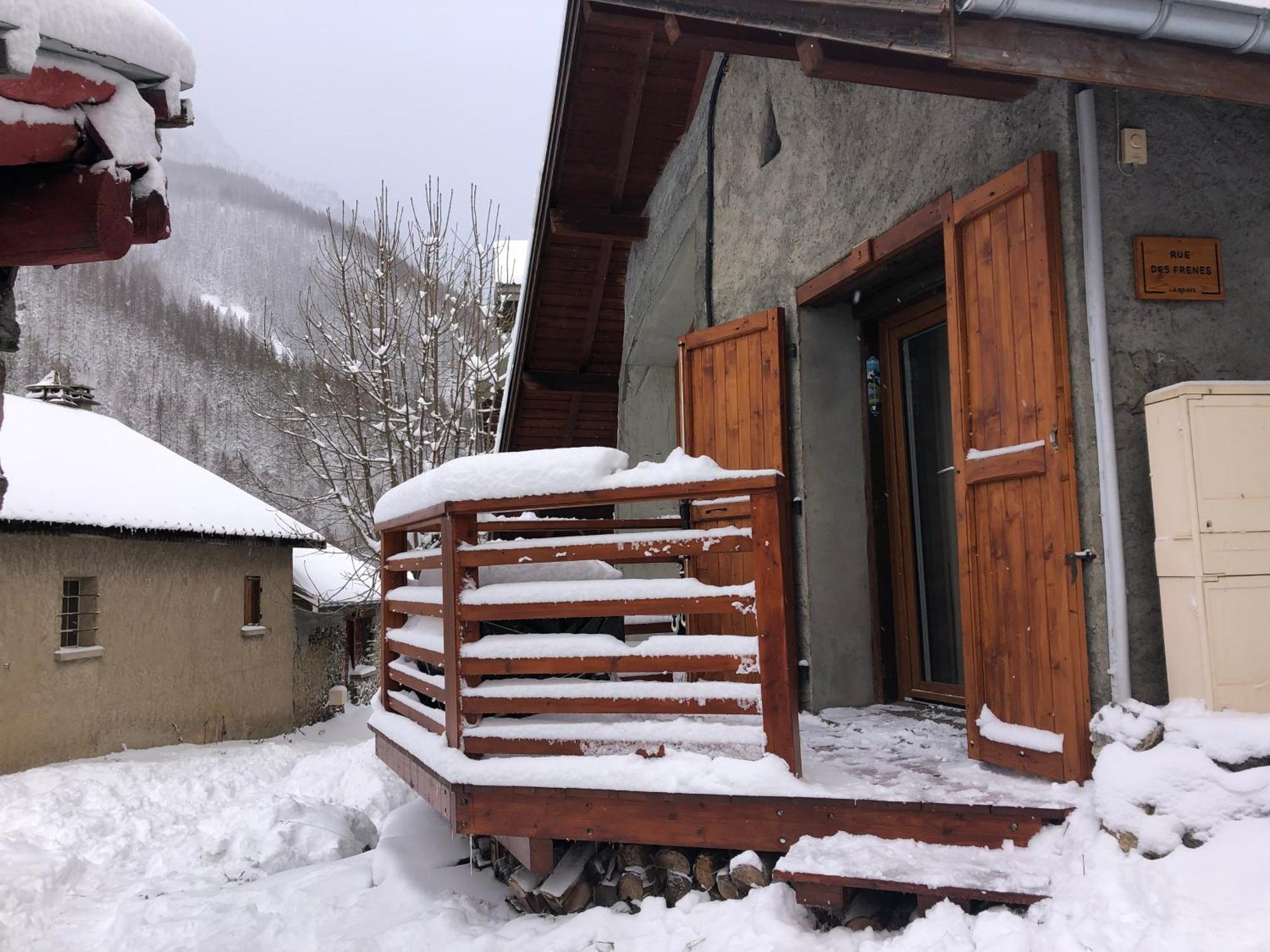 Mon Roc - Maison De Montagne Atypique Avec Vue La Grave Exteriér fotografie