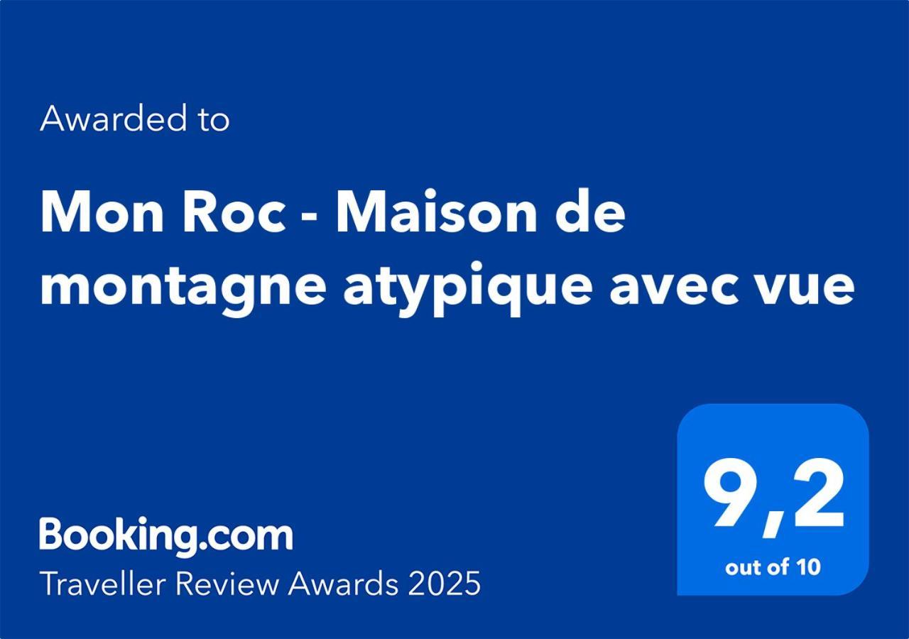 Mon Roc - Maison De Montagne Atypique Avec Vue La Grave Exteriér fotografie